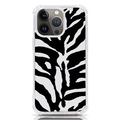 Zebra-black White Iphone 13 Pro Tpu Uv Print Case by nateshop