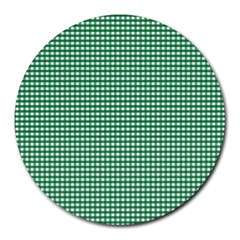 Green -1 Round Mousepad by nateshop