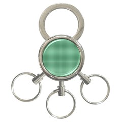 Green -1 3-ring Key Chain by nateshop