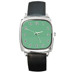 Green -1 Square Metal Watch by nateshop