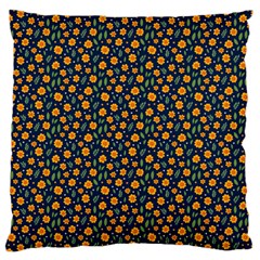 Flower Large Cushion Case (one Side) by zappwaits