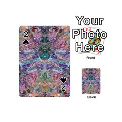 Spring Arabesque Playing Cards 54 Designs (mini) by kaleidomarblingart