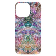 Spring Arabesque Iphone 14 Pro Max Black Uv Print Case by kaleidomarblingart