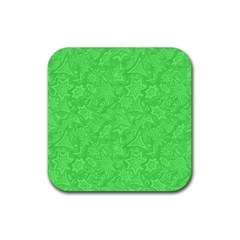 Green-2 Rubber Coaster (square) by nateshop