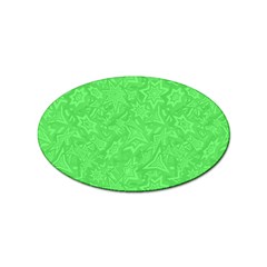 Green-2 Sticker Oval (10 Pack) by nateshop