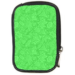 Green-2 Compact Camera Leather Case by nateshop