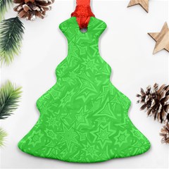 Green-2 Christmas Tree Ornament (two Sides) by nateshop