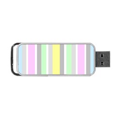 Stripes-2 Portable Usb Flash (one Side) by nateshop