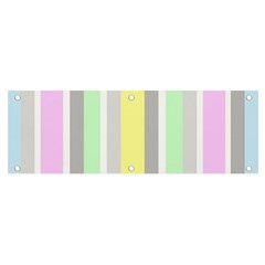 Stripes-2 Banner And Sign 6  X 2  by nateshop