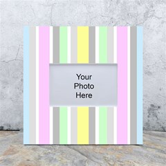 Stripes-2 White Box Photo Frame 4  X 6  by nateshop