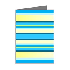 Stripes-3 Mini Greeting Card by nateshop