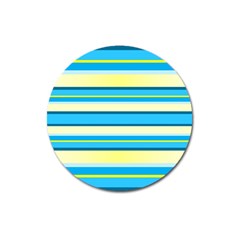 Stripes-3 Magnet 3  (round) by nateshop