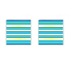 Stripes-3 Cufflinks (square) by nateshop