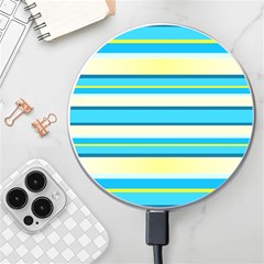 Stripes-3 Wireless Fast Charger(white) by nateshop