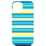 Stripes-3 iPhone 14 Black UV Print Case Front