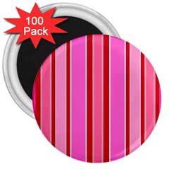 Stripes-4 3  Magnets (100 Pack) by nateshop