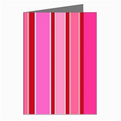 Stripes-4 Greeting Cards (pkg Of 8)