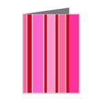 Stripes-4 Mini Greeting Card Left