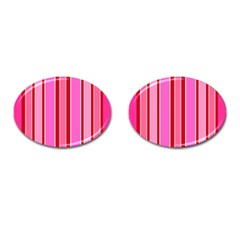 Stripes-4 Cufflinks (oval)