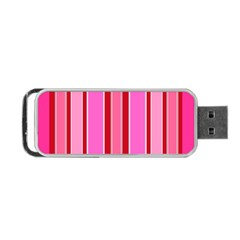 Stripes-4 Portable Usb Flash (one Side) by nateshop