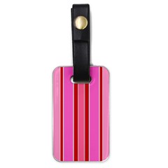 Stripes-4 Luggage Tag (one Side) by nateshop