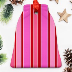 Stripes-4 Bell Ornament (two Sides) by nateshop