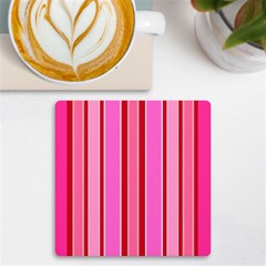 Stripes-4 Uv Print Square Tile Coaster  by nateshop