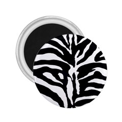 Zebra-black White 2 25  Magnets by nateshop