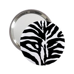 Zebra-black White 2 25  Handbag Mirrors by nateshop