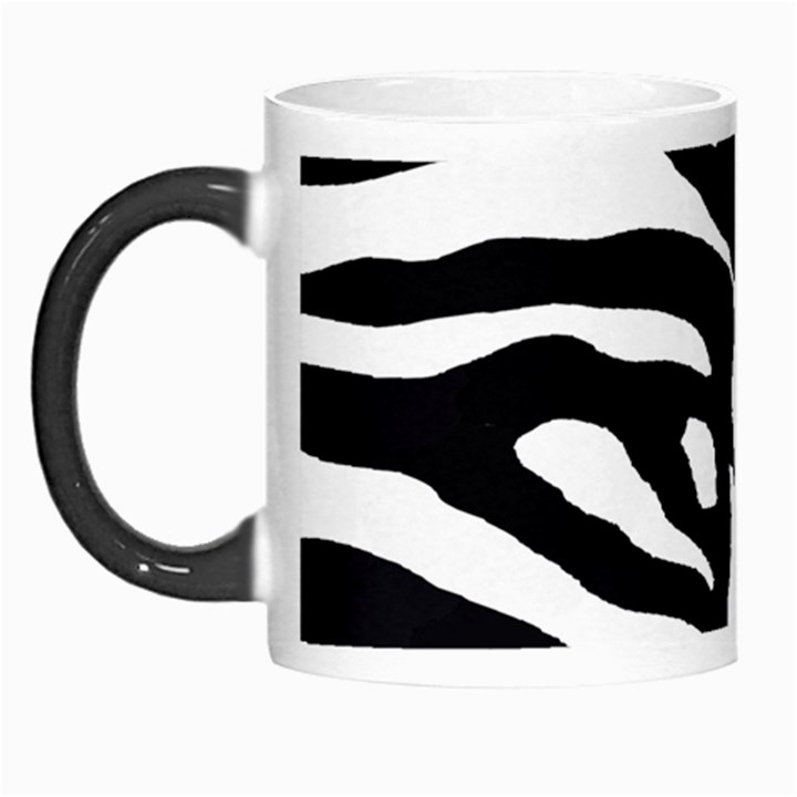 Zebra-black White Morph Mug