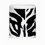 Zebra-black White Morph Mug Center