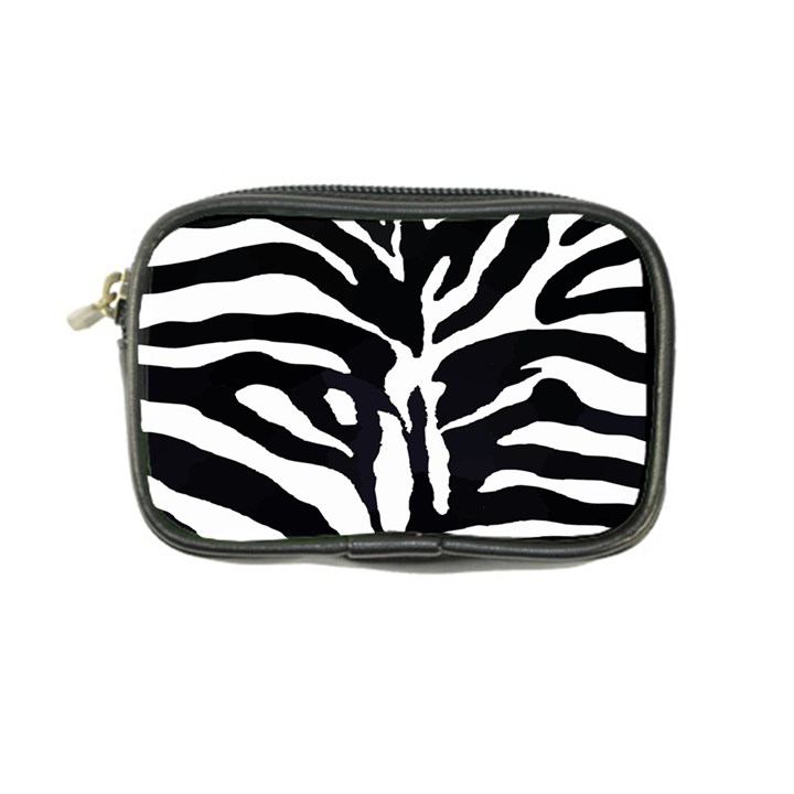 Zebra-black White Coin Purse