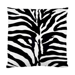 Zebra-black White Standard Cushion Case (one Side) by nateshop