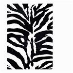 Zebra-black White Small Garden Flag (Two Sides) Back