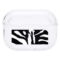 Zebra-black White Hard Pc Airpods Pro Case by nateshop