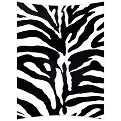 Zebra-black White Back Support Cushion by nateshop