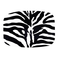 Zebra-black White Mini Square Pill Box by nateshop