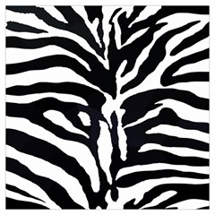 Zebra-black White Lightweight Scarf  by nateshop