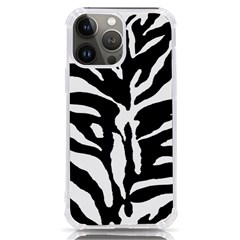 Zebra-black White Iphone 13 Pro Max Tpu Uv Print Case by nateshop