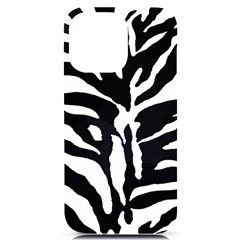 Zebra-black White Iphone 14 Pro Max Black Uv Print Case by nateshop