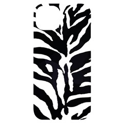 Zebra-black White Iphone 14 Plus Black Uv Print Case by nateshop