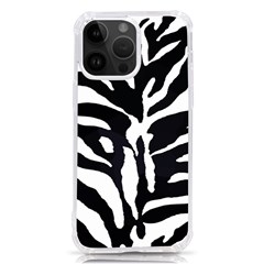 Zebra-black White Iphone 14 Pro Max Tpu Uv Print Case by nateshop