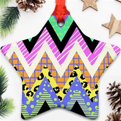 Zigzag-1 Ornament (star) by nateshop