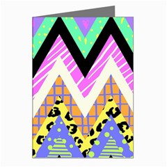 Zigzag-1 Greeting Cards (pkg Of 8)