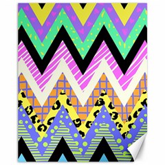 Zigzag-1 Canvas 11  X 14  by nateshop