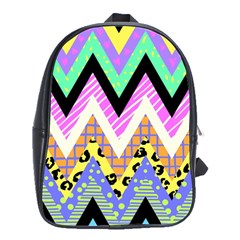 Zigzag-1 School Bag (large) by nateshop