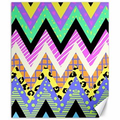 Zigzag-1 Canvas 8  X 10  by nateshop