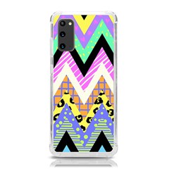 Zigzag-1 Samsung Galaxy S20 6 2 Inch Tpu Uv Case by nateshop