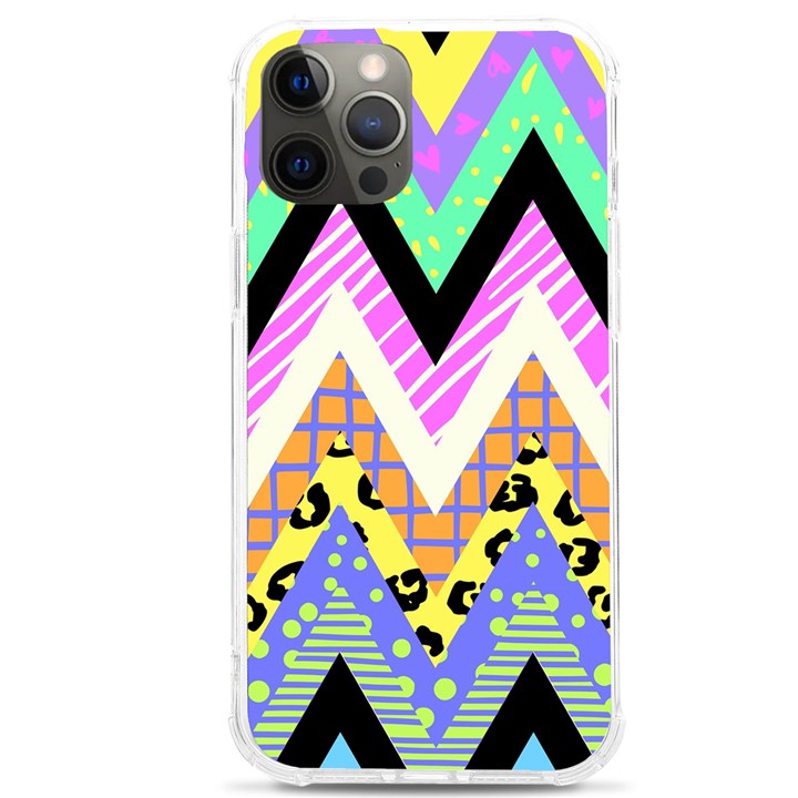 Zigzag-1 iPhone 12 Pro max TPU UV Print Case