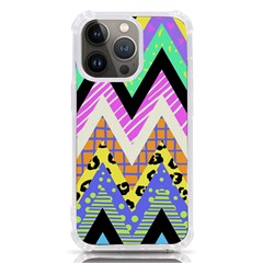 Zigzag-1 Iphone 13 Pro Tpu Uv Print Case by nateshop